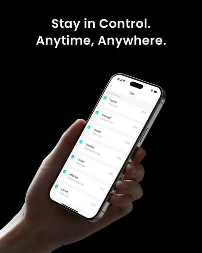 Smart Lock Ultra Fingerprint Keyless Entry WiFi Deadbolt Keypad App Control Auto Unlock Alexa Google