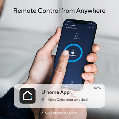 ULTRALOQ Bolt 2025 Smart Lock Fingerprint Matter Keyless Entry Deadbolt Apple Home Alexa Google BHMA AAA